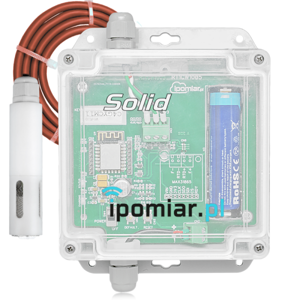 Temperature and Humidity Recorder Wi-Fi RTH1 Solid IP65